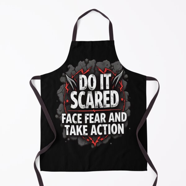 Item preview, Do It Scared – Face Fear and Take Action designed and sold by HOUCHCREATOR.