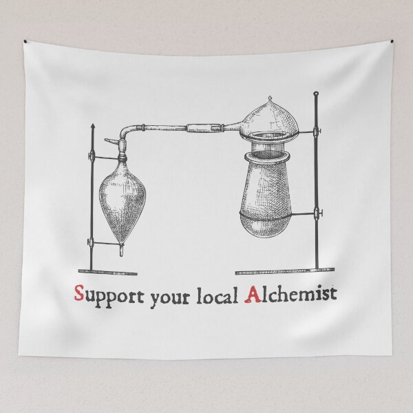 Item preview, Support your local Alchemist designed and sold by R-A Designs.