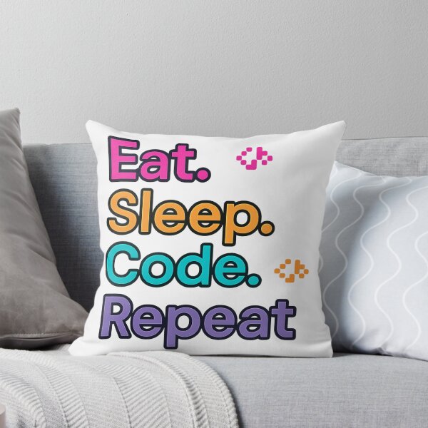 Item preview, Eat Sleep Code Repeat Programmer  designed and sold by TONSNAP.
