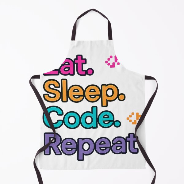 Item preview, Eat Sleep Code Repeat Programmer designed and sold by TONSNAP.