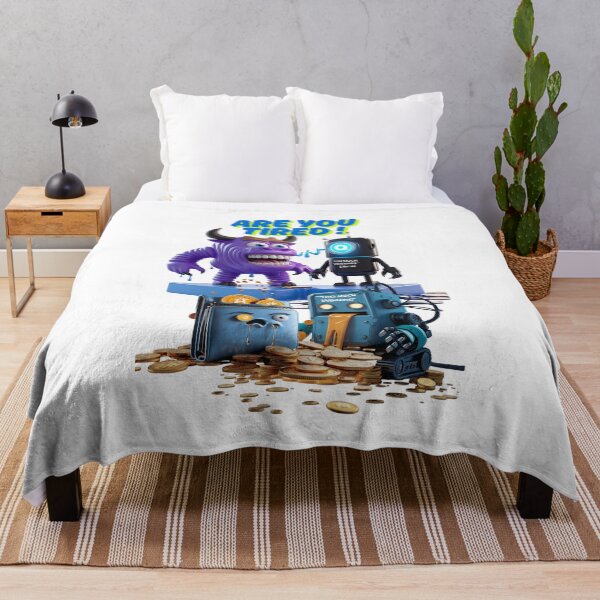 Item preview, Bitcoin Are you tired ? too much winning...Robot shutdown Error! designed and sold by RoseAIArtRhythm.