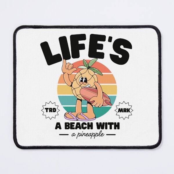 Item preview, Life's a beach with a pineapple designed and sold by Peerless-Prime.