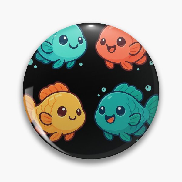 Item preview, Cute and Curious Parrot Fish Wonders designed and sold by DamioPolArt.