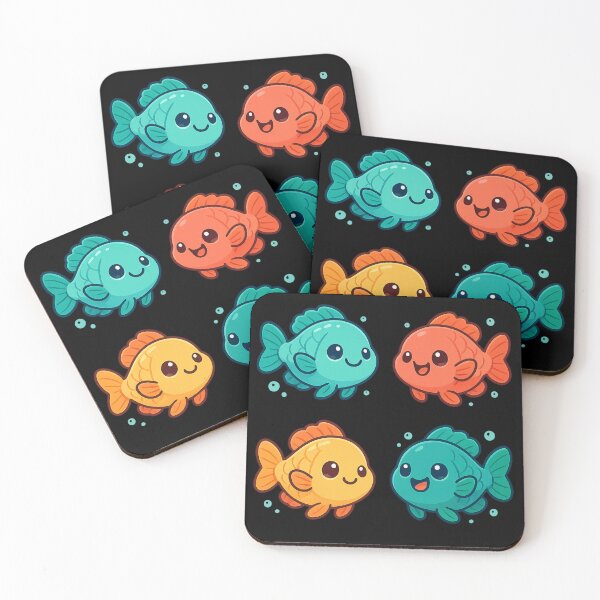Item preview, Cute and Curious Parrot Fish Wonders designed and sold by DamioPolArt.