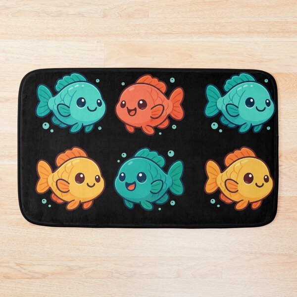 Item preview, Cute and Curious Parrot Fish Wonders designed and sold by DamioPolArt.