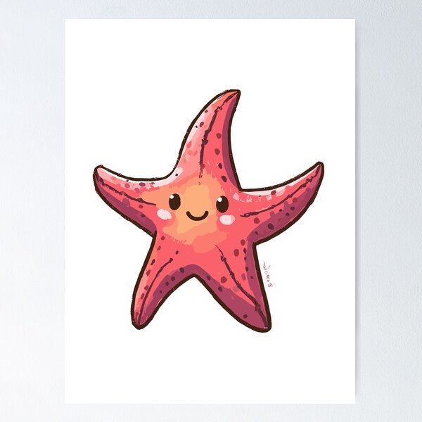 Item preview, Cute Starfish designed and sold by bapupa.