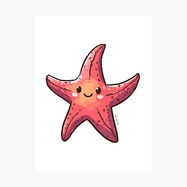 Item preview, Cute Starfish designed and sold by bapupa.