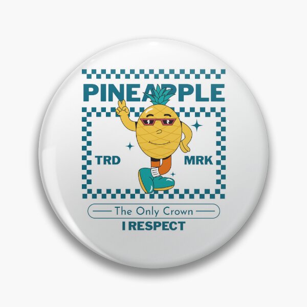 Artikelvorschau, Ananas: die einzige Krone, die ich respektiere entworfen und verkauft von Peerless-Prime.