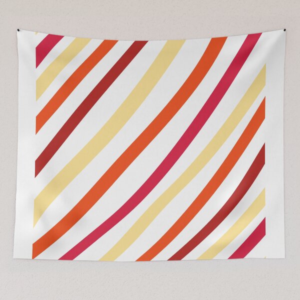 Item preview, Abstract orange lines designed and sold by CREATINERY.