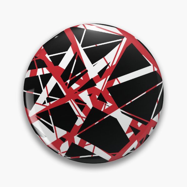 Item preview, EVH: inverted stripes design (red) designed and sold by leAnomis.