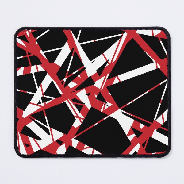 Item preview, EVH: inverted stripes design (red) designed and sold by leAnomis.