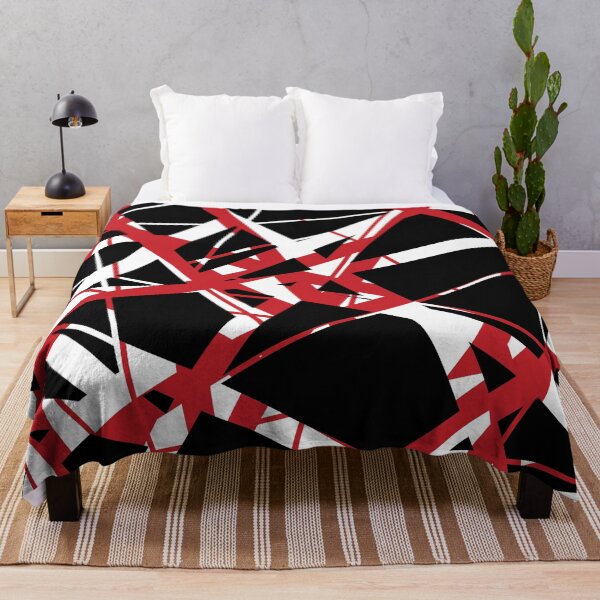 Item preview, EVH: inverted stripes design (red) designed and sold by leAnomis.