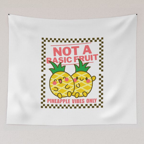 Item preview, Not basic fruit, pineapple vibes only designed and sold by Peerless-Prime.