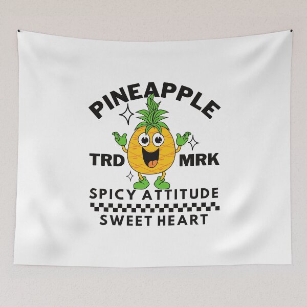 Item preview, Pineapple: spicy attitude, sweet heart designed and sold by Peerless-Prime.