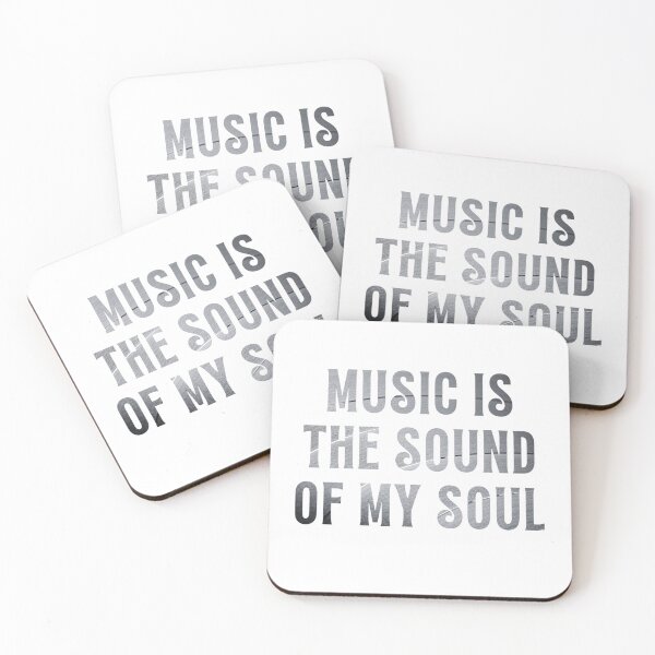 Item preview, MUSIC IS THE SOUND OF MY SOUL designed and sold by VINYL SOUL.
