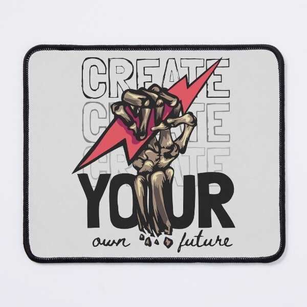 Item preview, Create Your Own Future Motivation Design designed and sold by Sticker-saga.