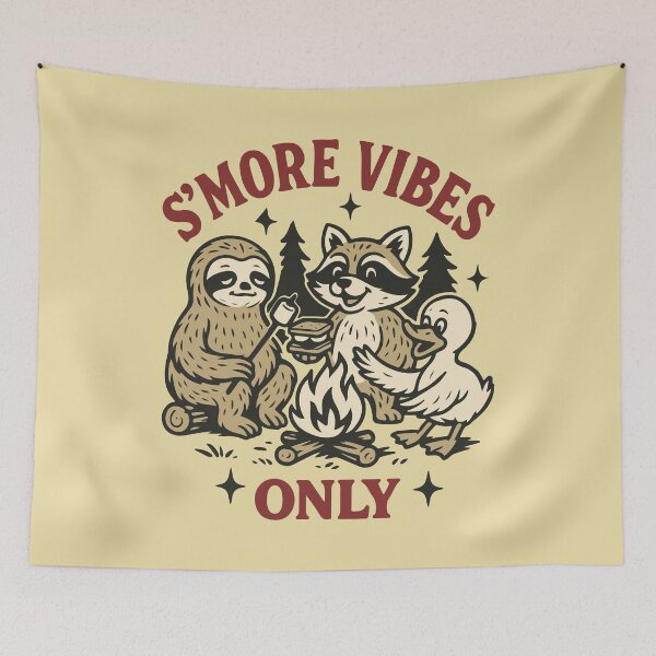 Item preview, S'more vibes only designed and sold by BrownHorse90s.