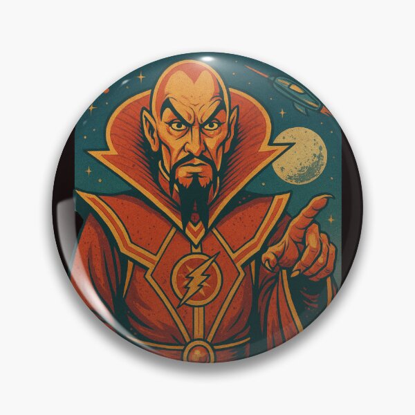 Item preview, Design Ming the Merciless – Retro pulp sci-fi villain designed and sold by elsotanodelcine.