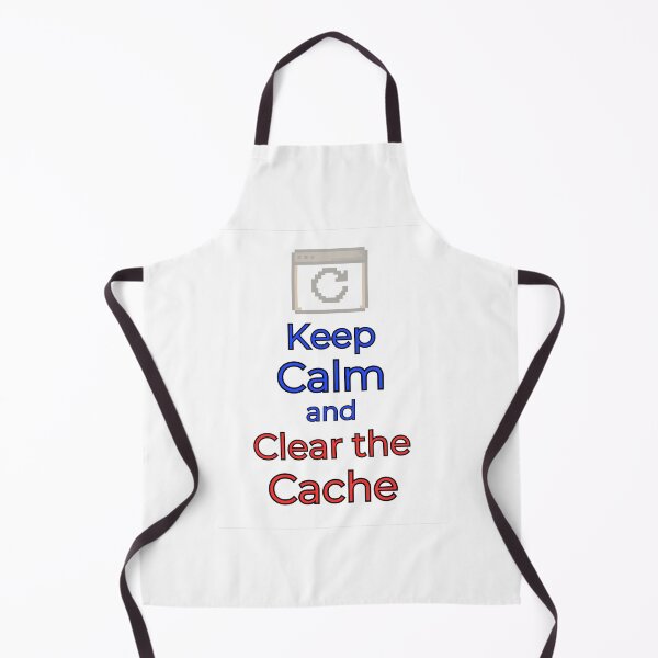 Item preview, cache clear funny tech developer keep calm humor designed and sold by 88DesignStudio.
