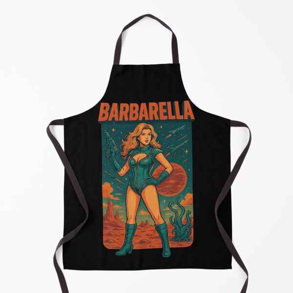 Item preview, Barbarella Design – Retro Pulp Science Fiction (Cult Fan Art) designed and sold by elsotanodelcine.