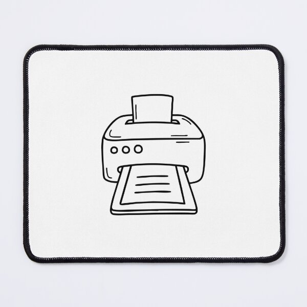 Item preview, A desktop printer ejecting freshly printed documents designed and sold by rasagamastore.