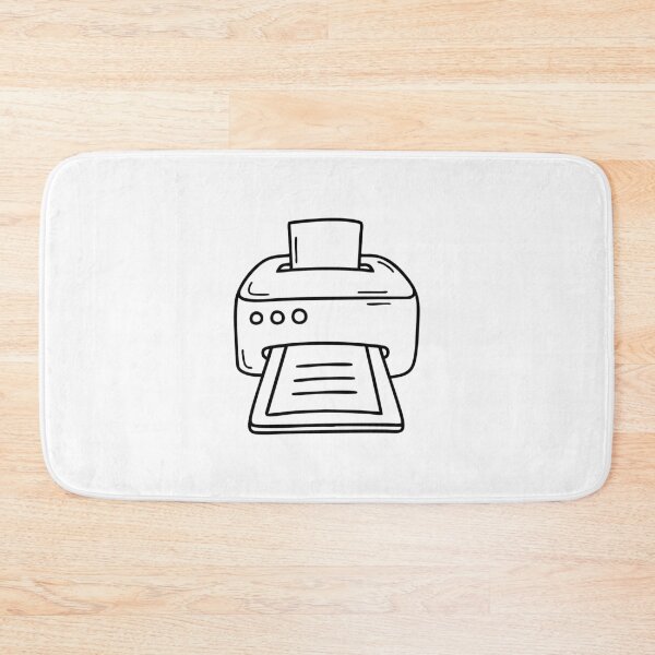 Item preview, A desktop printer ejecting freshly printed documents designed and sold by rasagamastore.