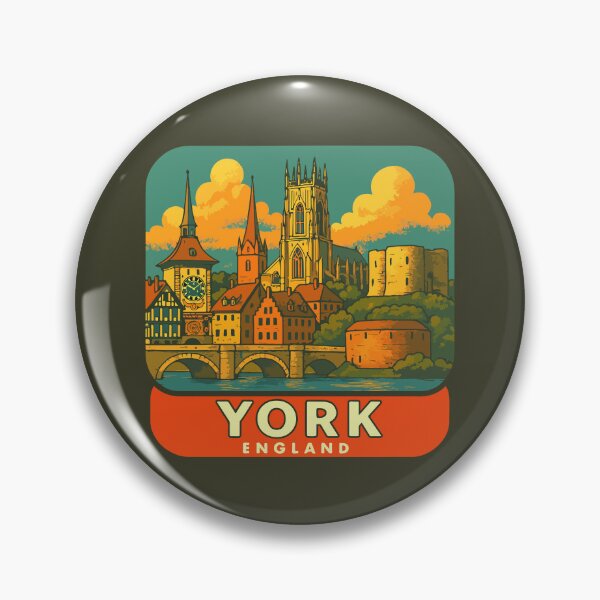 Item preview, York Travel Souvenir Sticker designed and sold by rogue-design.