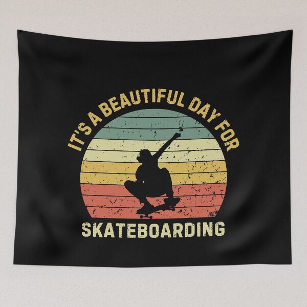 Item preview, Beautiful Day For Skateboarding Motivational Skate Lover Skater designed and sold by StrideSuccess.