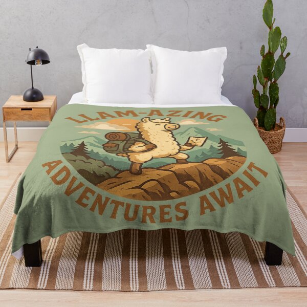 Item preview, Llamazing Llama Hiking Adventure designed and sold by Romeo Fashion.
