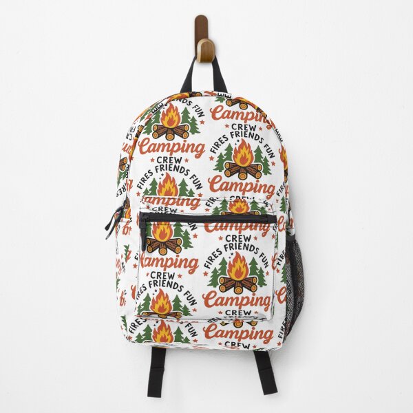Item preview, Fires Friends Fun Camping Crew Outdoor Adventure Design designed and sold by graphicnew.