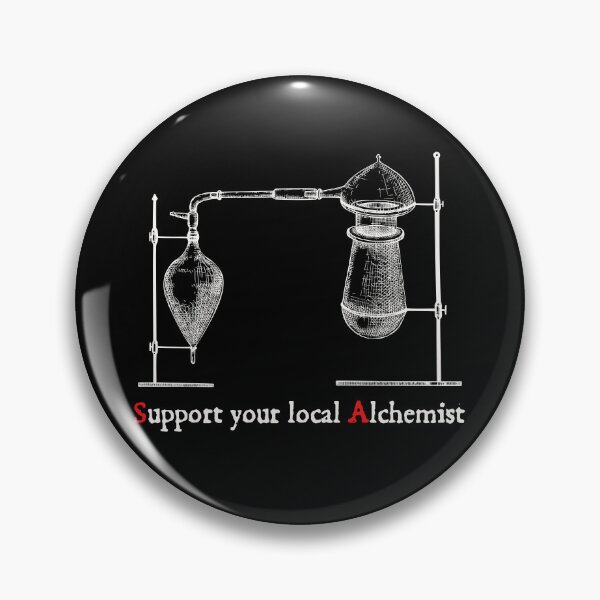 Item preview, Support your local Alchemist - white print designed and sold by R-A Designs.