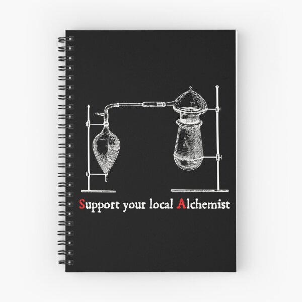 Item preview, Support your local Alchemist - white print designed and sold by R-A Designs.