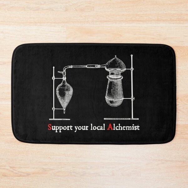 Item preview, Support your local Alchemist - white print designed and sold by R-A Designs.