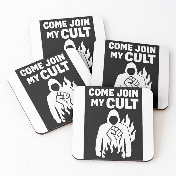 Item preview, COME JOIN MY CULT (BLACK AND WHITE PIC) designed and sold by Norswear.