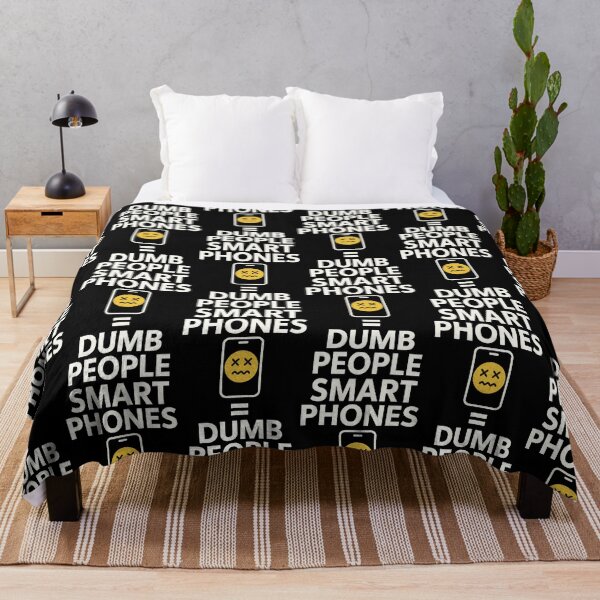 Item preview, Smart Phones = Dumb People – Funny Anti-Tech Satire Shirt designed and sold by TeeTimeTreasure.