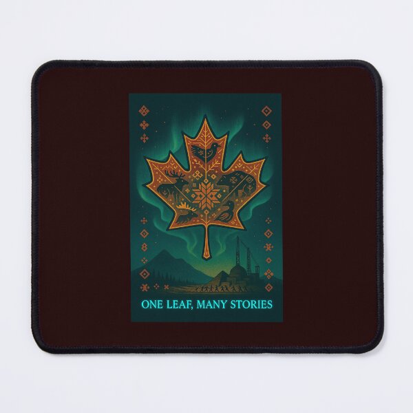 Item preview, Whispers of Canada – One Leaf, Many Stories designed and sold by Aucia.