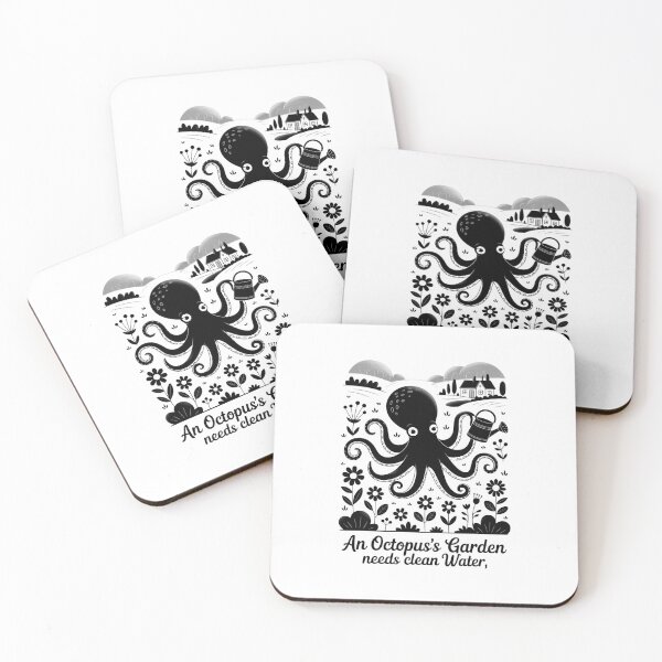 Item preview, An Octopuss Garden Need Clean Water designed and sold by aidenpier.