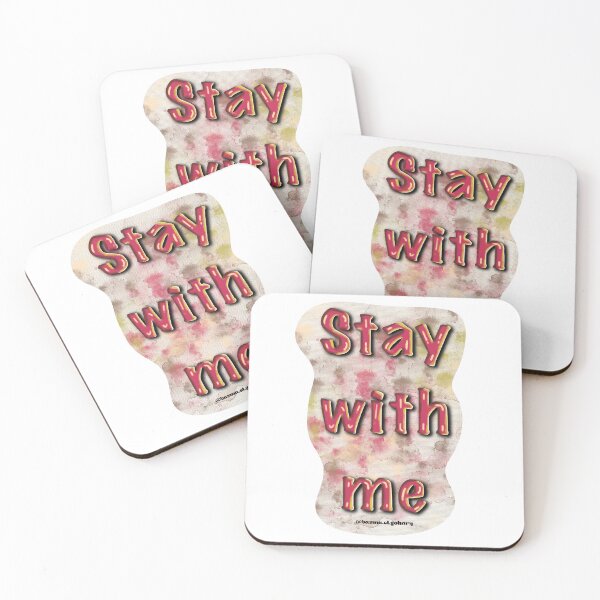 Item preview, Stay with me lettering art designed and sold by Basma.el.gohary.
