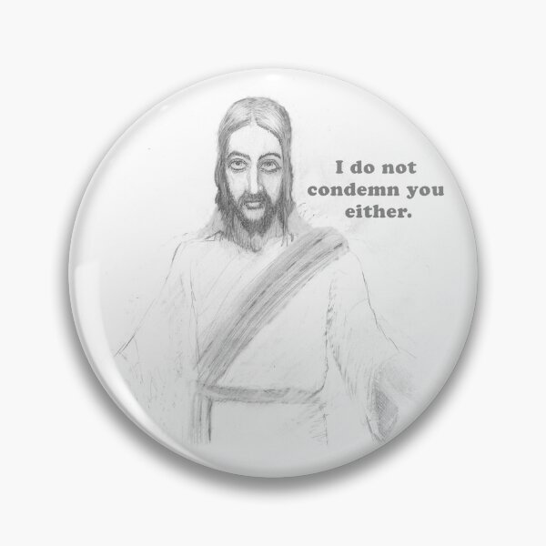 Item preview, Jesus saying there are No Condemnation designed and sold by The Beauty of God.