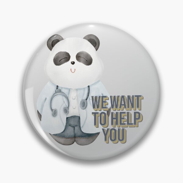 Item preview, Caring Panda Doctor – Medical Animal Art for Healthcare Fans designed and sold by Moris-shop.
