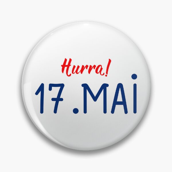 Artikelvorschau, Hurra. Norwegischer Text: Hurra, 17. Mai. entworfen und verkauft von pidzam4e.