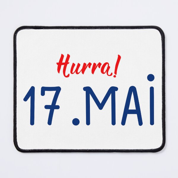 Artikelvorschau, Hurra. Norwegischer Text: Hurra, 17. Mai. entworfen und verkauft von pidzam4e.