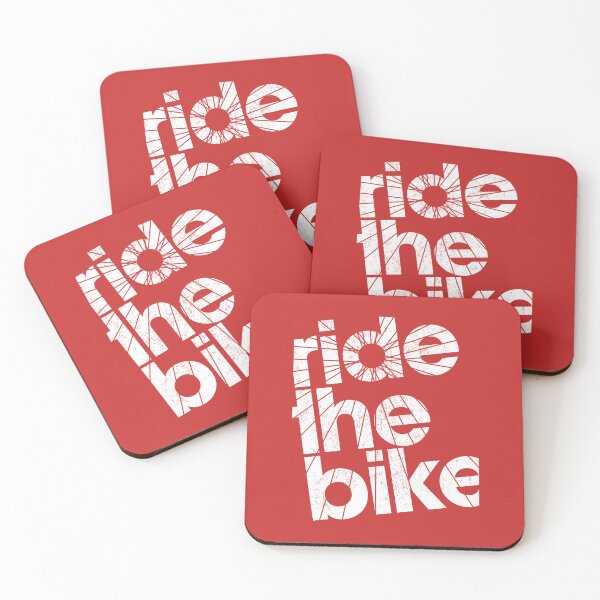 Item preview, Ride the Bike – Bold Vintage Cycling Statement designed and sold by collectees1.