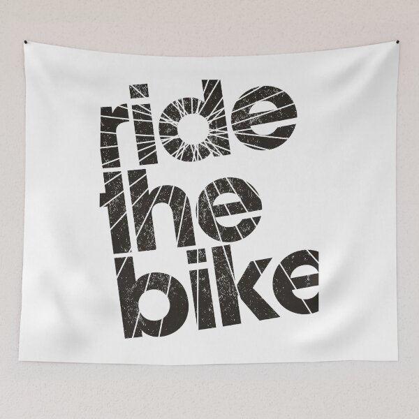 Item preview, Ride the Bike – Bold Vintage Cycling Statement designed and sold by collectees1.