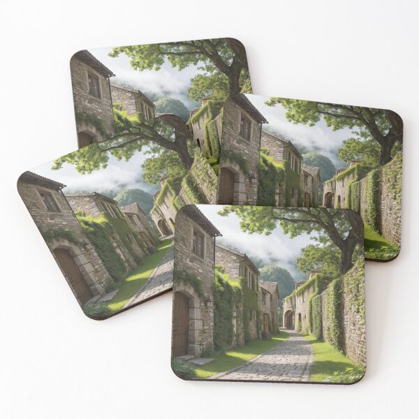 Item preview, Cobblestone Road Landscape designed and sold by vekotpu.