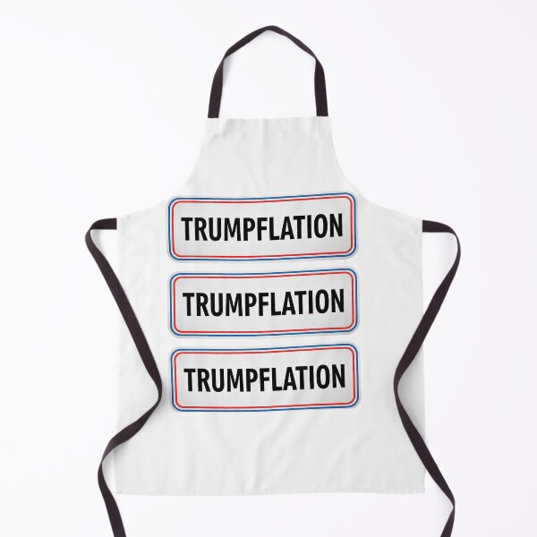 Item preview, Trumpflation Repeating Signs with Red Blue Border Pattern designed and sold by Owcomm.