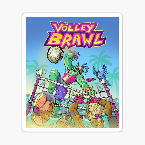 Artikel-Vorschau von Volleybrawl, designt und verkauft von noppy.