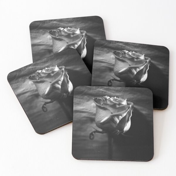 Item preview, Rose flower artistic photography on film black and white designed and sold by fotopan.