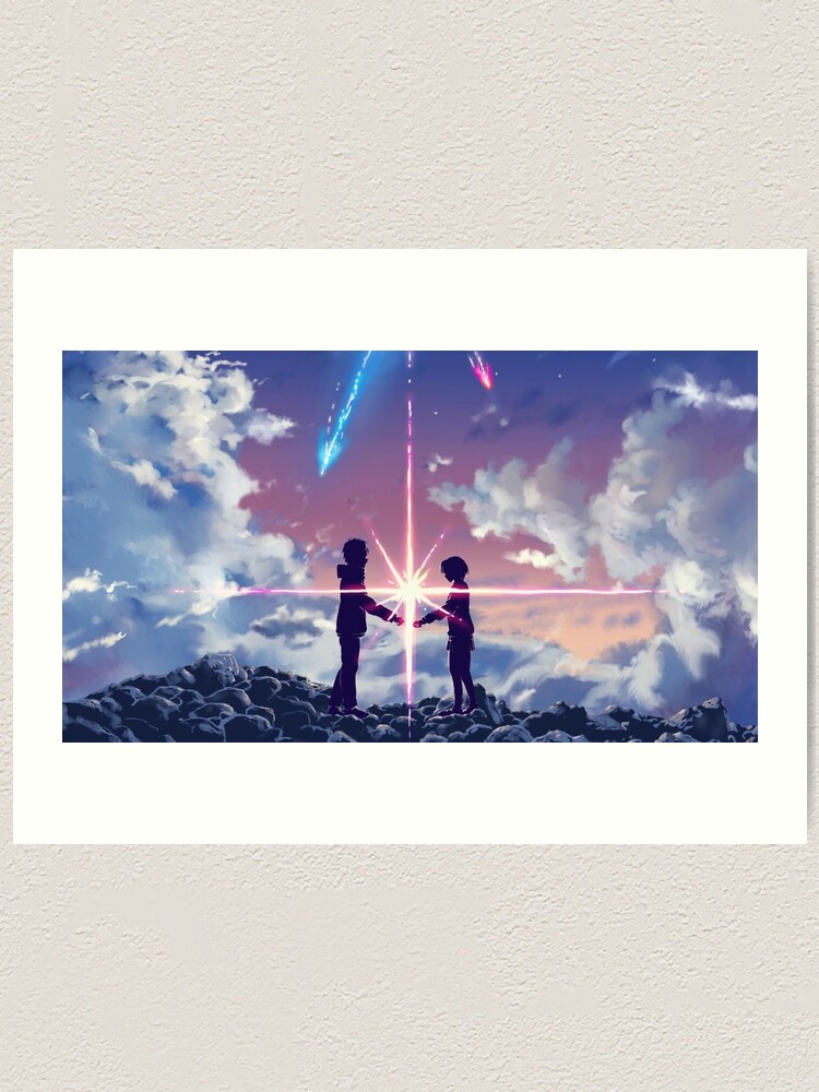Alternate view of KIMI NO NA WA YOUR NAME Art Print