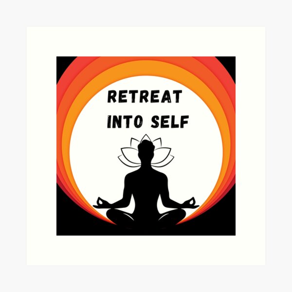 Item preview, Retreat into Self | Stoicism Philosophy, Daily Stoic Life  designed and sold by LexaArtworks.